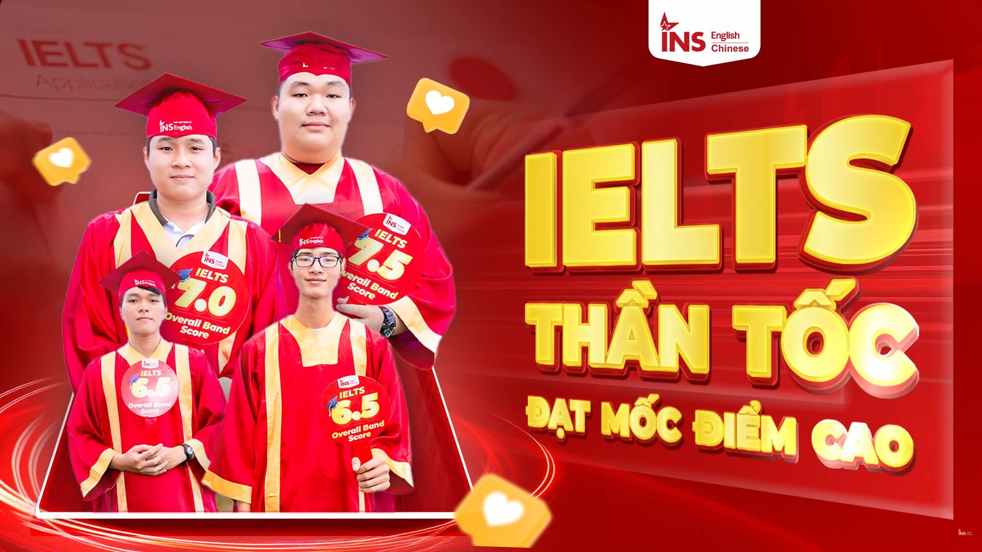 IELTS THẦN TỐC - ĐẠT MỐC ĐIỂM CAO️ | Chúc Mừng Các Tân Khoa IELTS Xuất Sắc Của INS